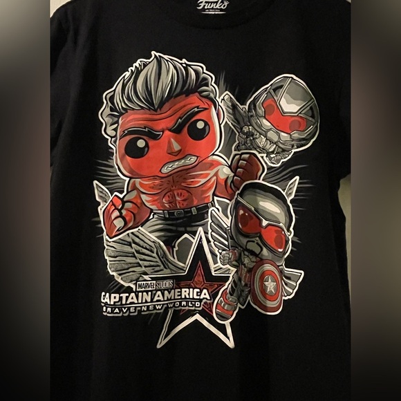 FUNKO Captain America tee-small NWOT - Picture 2 of 4